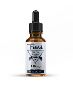 Fixed Wellness USDA Certified Organic Full Spectrum CBD Oil bottle