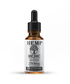 Hemp Medic USDA Organic Full Spectrum CBD Oil Bottle