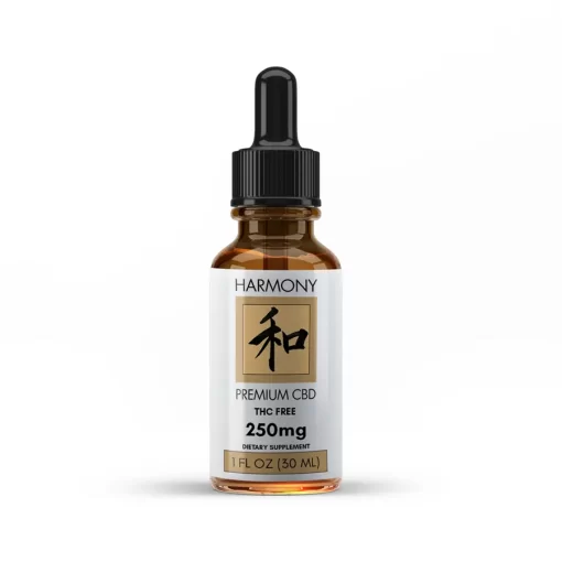 Harmony Premium CBD USDA Certified Organic THC-Free CBD Oil