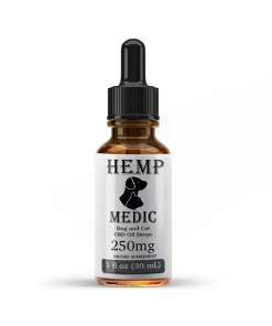 Hemp Medic CBD USDA Organic Pet CBD Oil Bottle