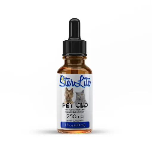 Starlite Organics Pet CBD Oil – USDA Certified Organic for Pets