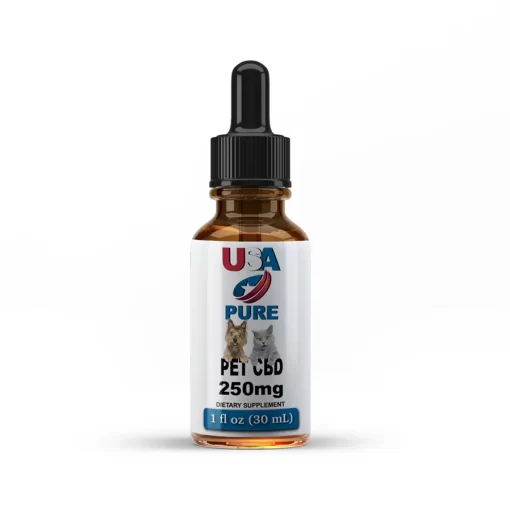 usa pure cbd USDA Certified Organic Pet CBD Oil for dogs and cats